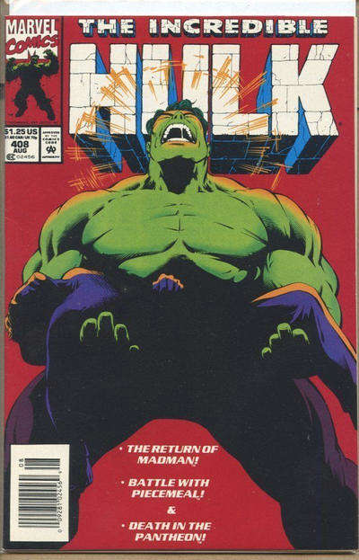 The Incredible Hulk #408 Newsstand Edition