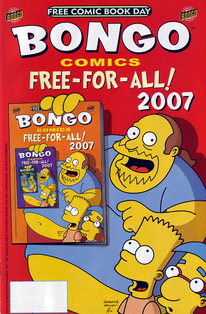 Bongo Comics Free-For-All! Free Comic Book Day #2007