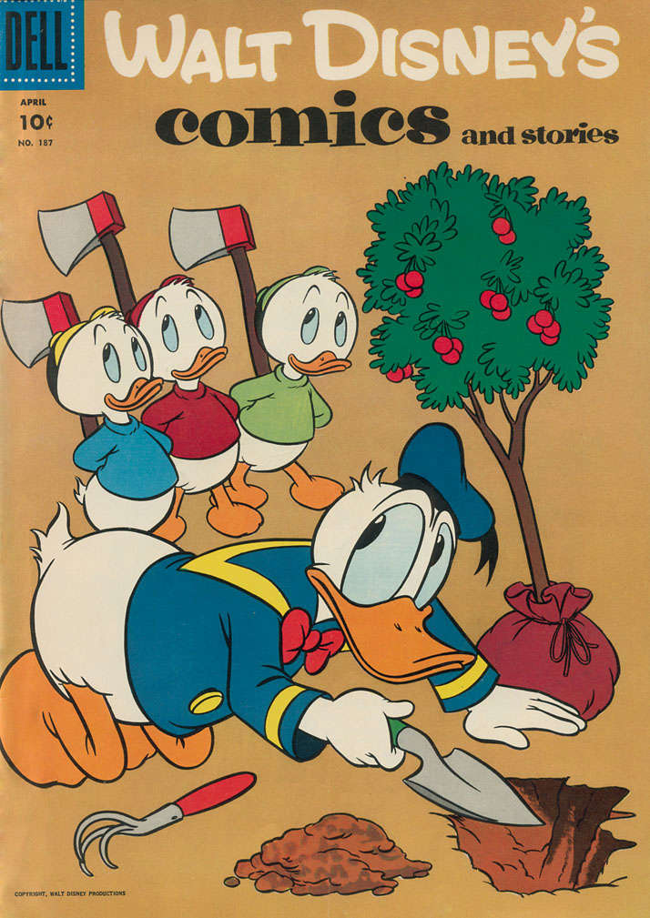 Walt Disney’s Comics and Stories #187