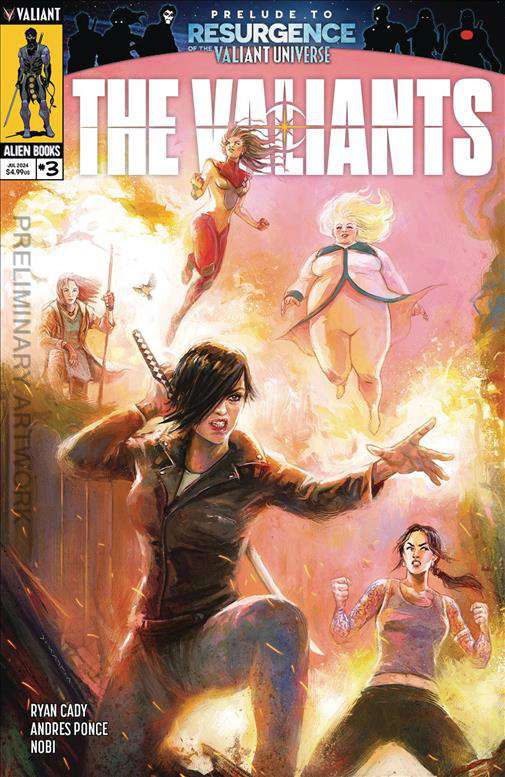The Valiants #3 Variation B