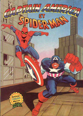 Captain America et Spiderman (Arédit)
