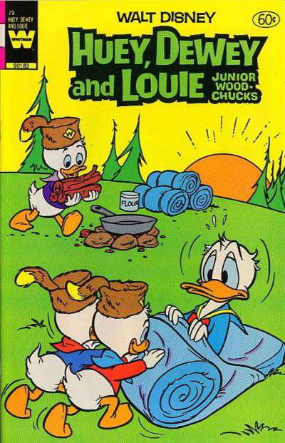 Huey, Dewey, and Louie Junior Woodchucks #79