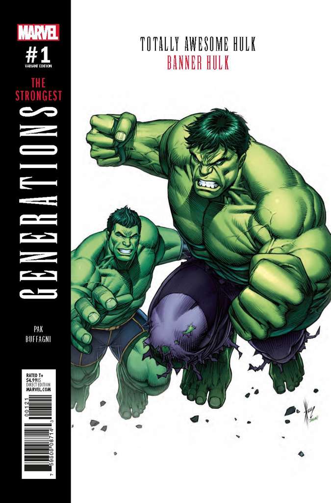 Generations: Banner Hulk & Totally Awesome Hulk #1 Variation A