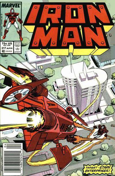 Iron Man (1st Series) #217 Newsstand Edition