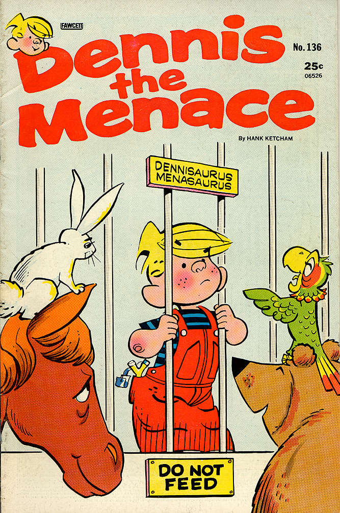 Dennis the Menace (Fawcett) #136