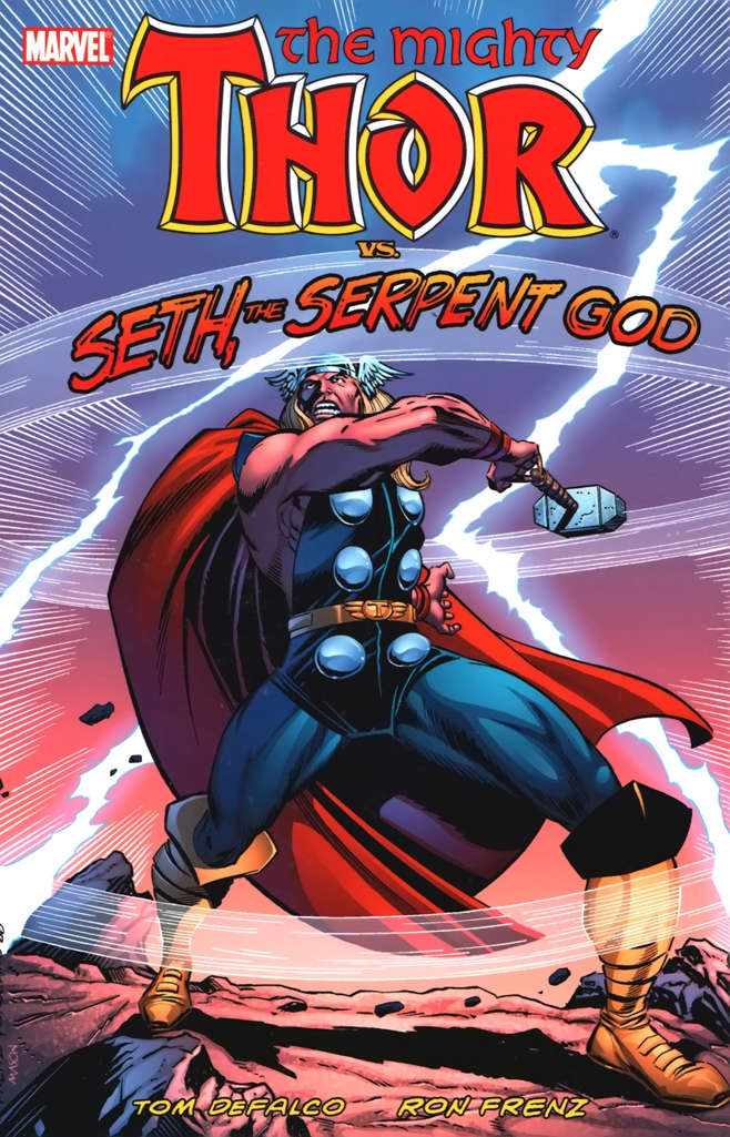 Thor vs. Seth, the Serpent God of Death