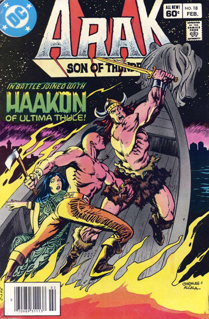 Arak Son of Thunder #18 Newsstand Edition