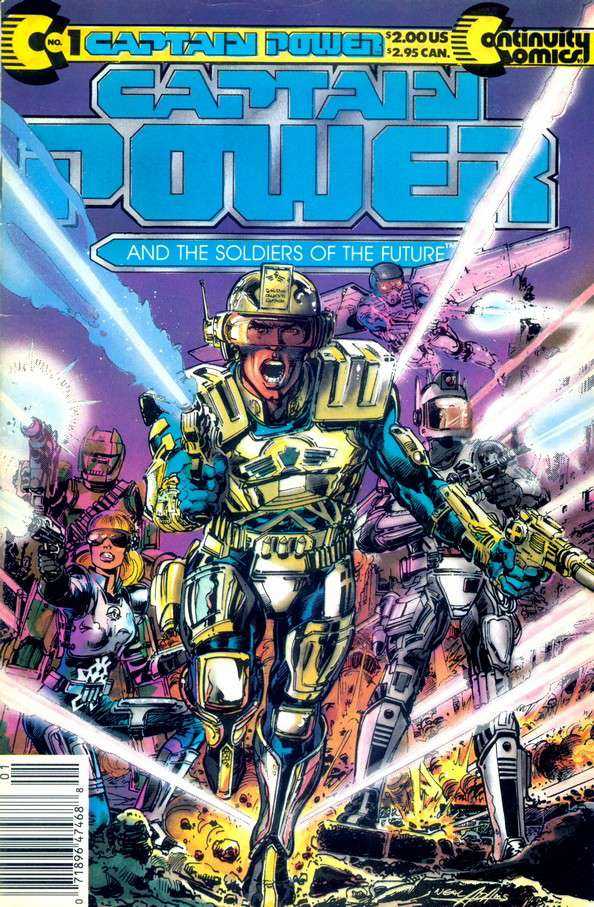 Captain Power and the Soldiers of the Future #1 Newsstand Edition