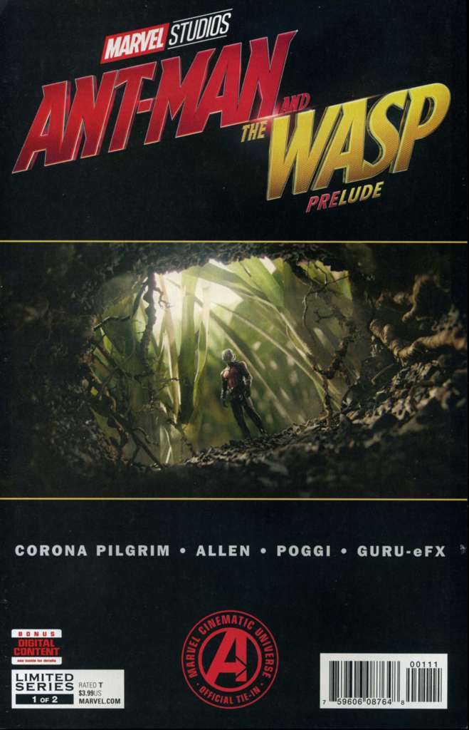 Marvel’s Ant-Man and the Wasp Prelude #1
