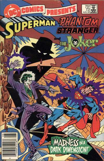 DC Comics Presents #72 Newsstand Edition
