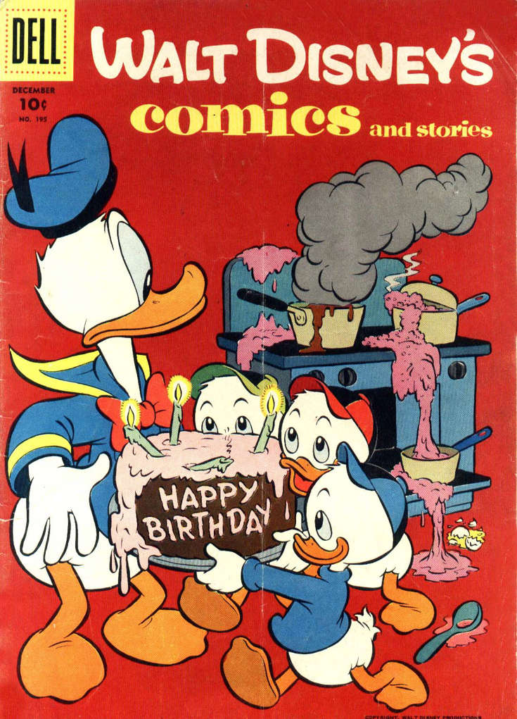 Walt Disney’s Comics and Stories #195
