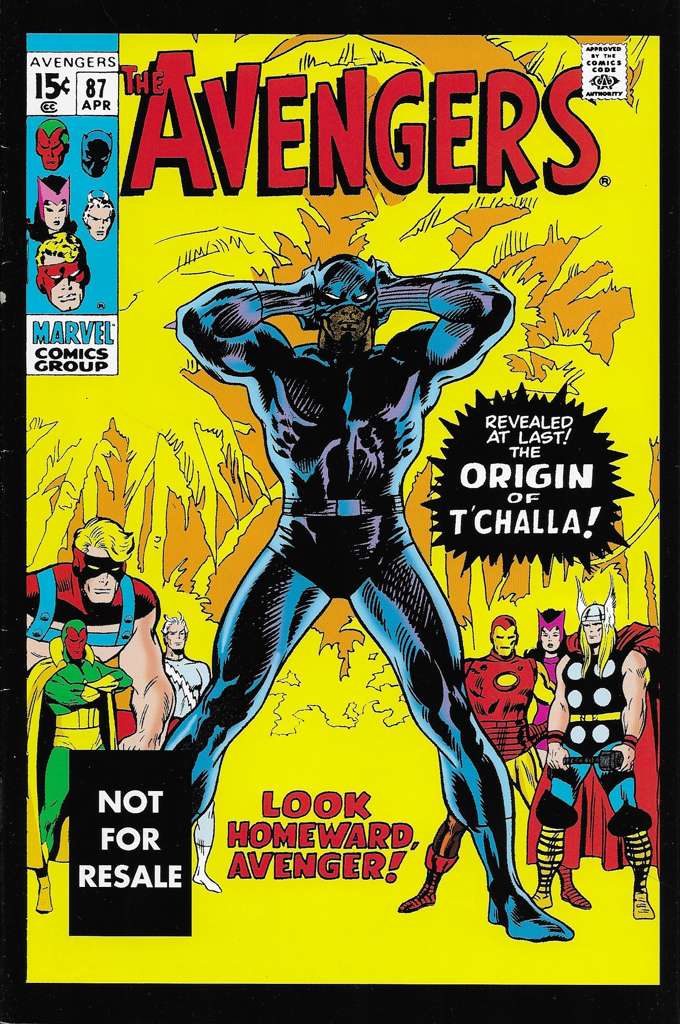 The Avengers #87  - 2nd printing