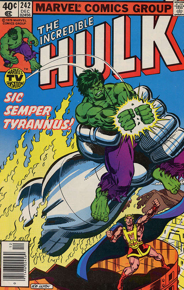 The Incredible Hulk #242 Newsstand Edition