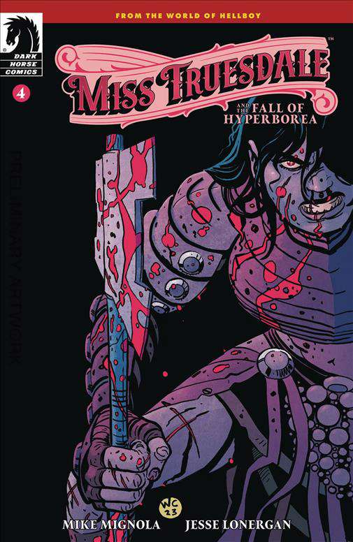 Miss Truesdale and the Fall of Hyperborea #4 Variation A