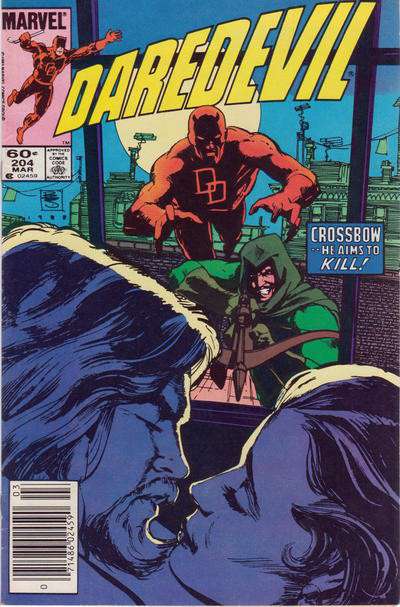 Daredevil #204 Newsstand Edition