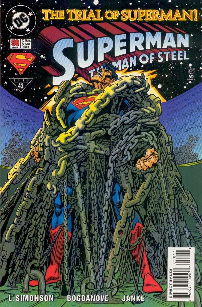 Superman: The Man of Steel #50