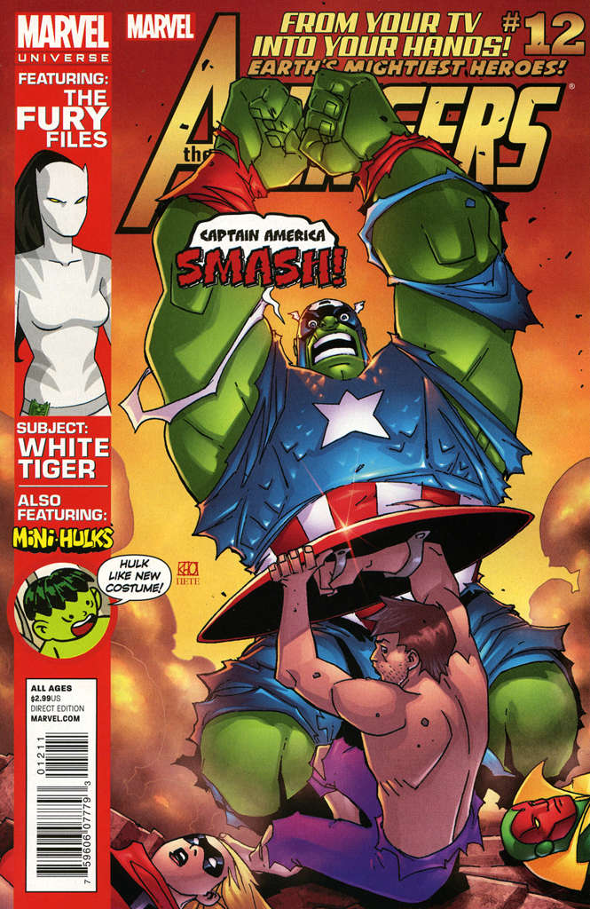 Marvel Universe Avengers Earth’s Mightiest Heroes #12