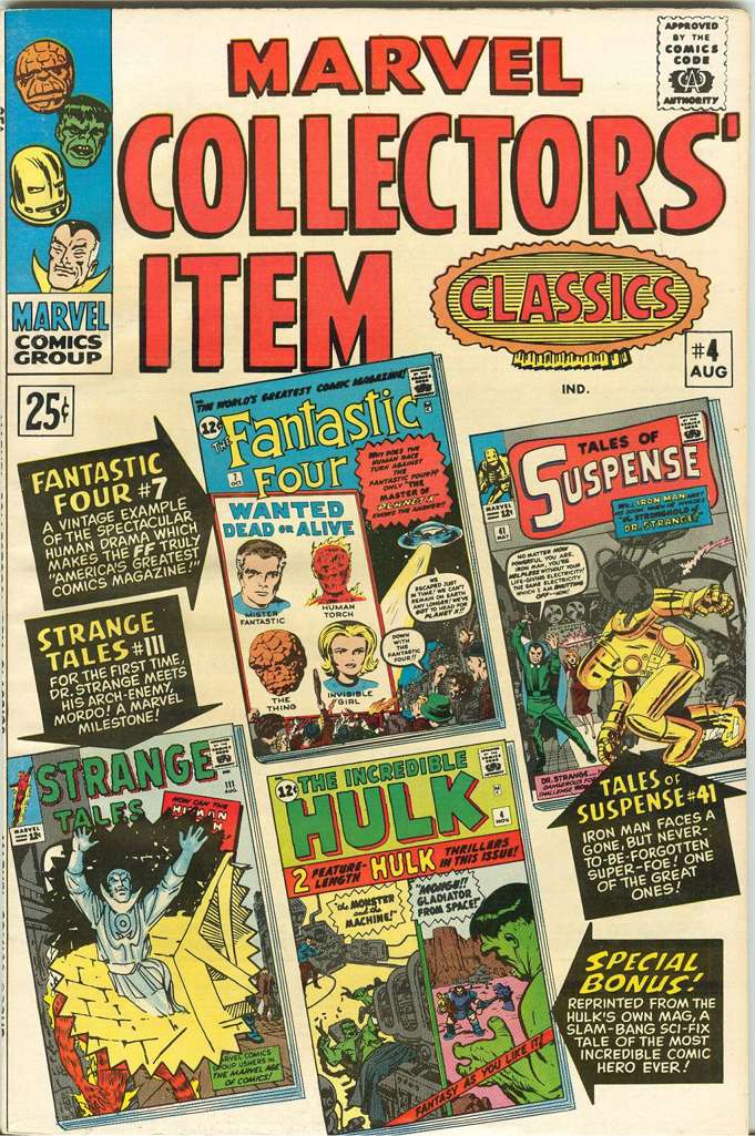 Marvel Collectors’ Item Classics #4