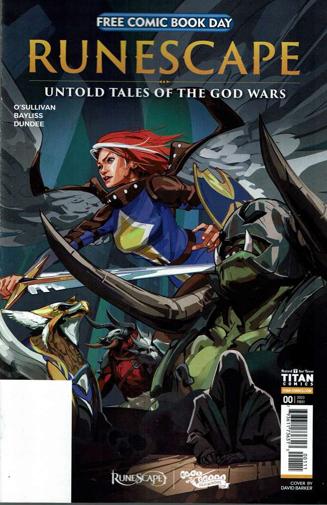Runescape: Untold Tales of the God Wars Free Comic Book Day #2023