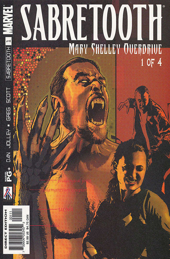 Sabretooth: Mary Shelley Overdrive #1