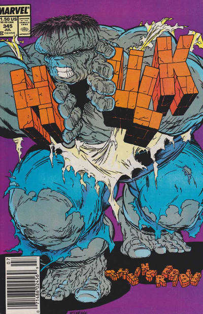 The Incredible Hulk #345 Newsstand Edition