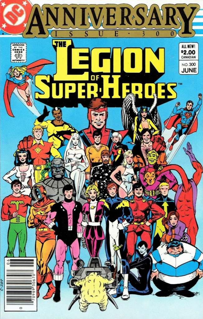 The Legion of Super-Heroes (2nd Series, Canadian Edition) #300