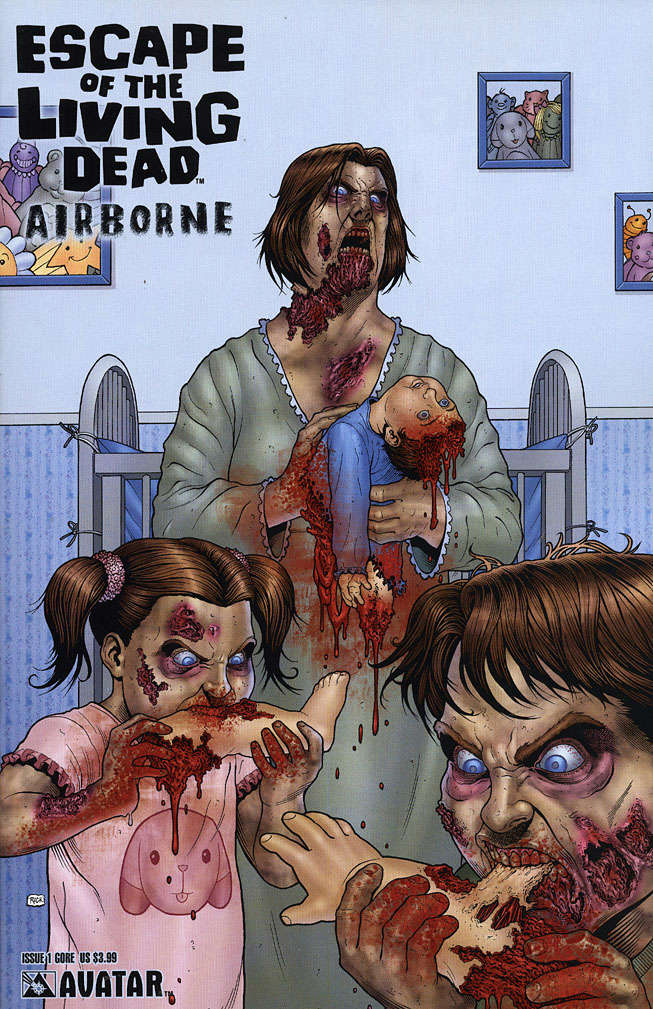 Escape of the Living Dead: Airborne #1 Variation D