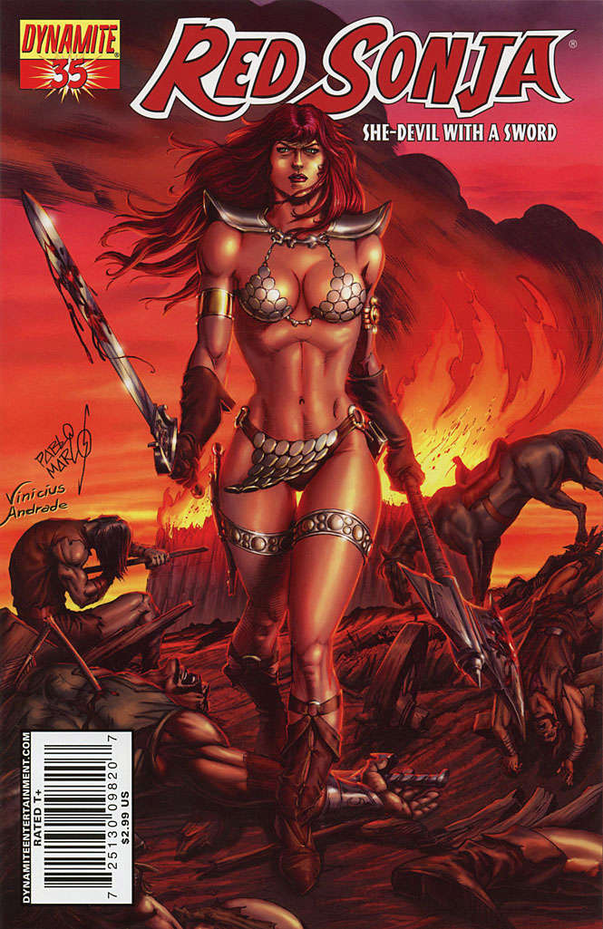 Red Sonja (Dynamite) #35 Variation B