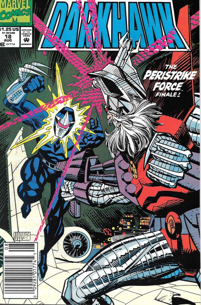 Darkhawk #18 Newsstand Edition
