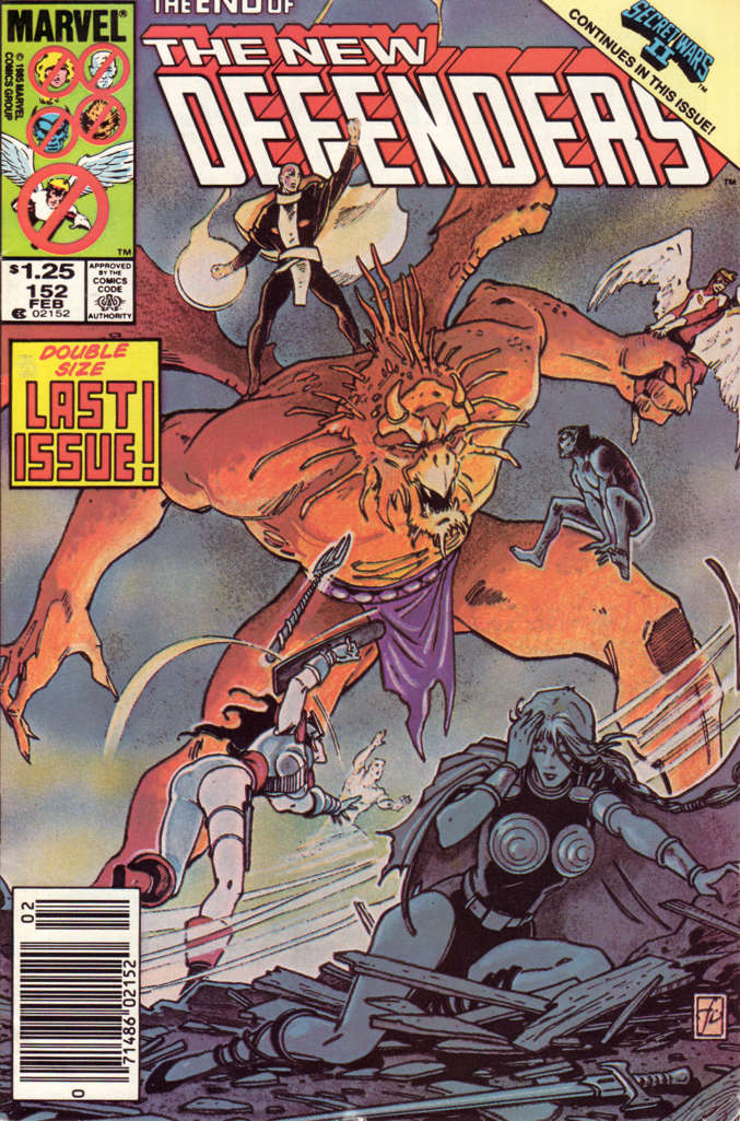 The Defenders #152 Newsstand Edition