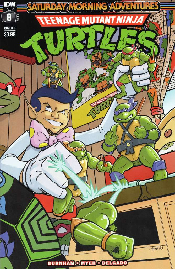Teenage Mutant Ninja Turtles: Saturday Morning Adventures Continued #8 Variation B