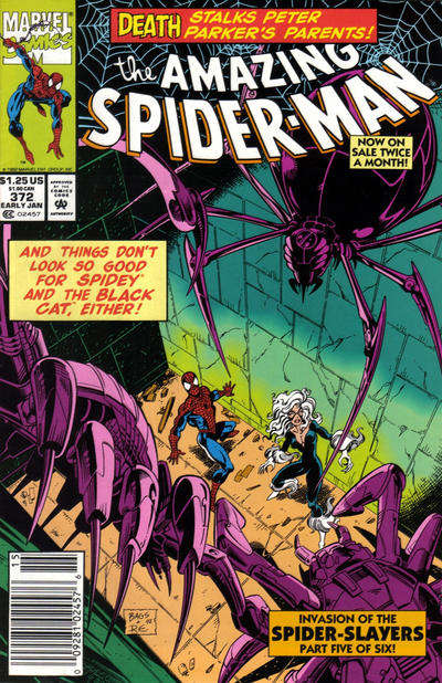 The Amazing Spider-Man #372 Newsstand Edition