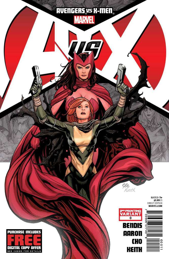 Avengers vs. X-Men #0  - 2nd printing