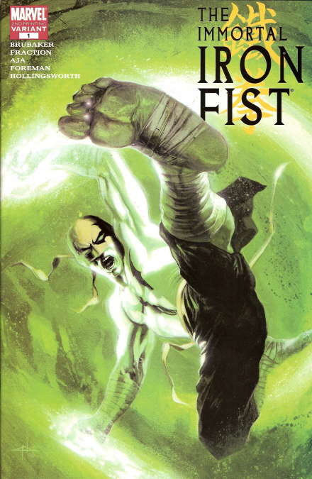 The Immortal Iron Fist #1  - 2nd printing