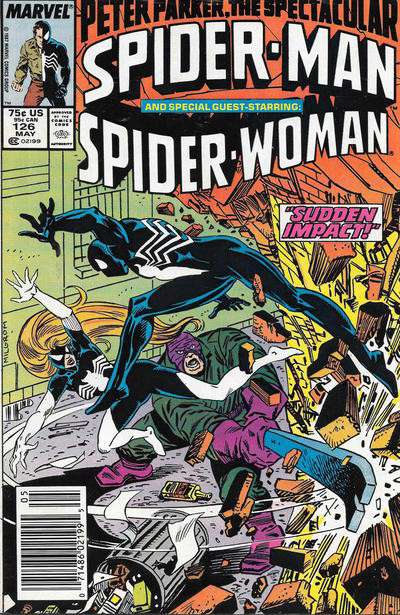 The Spectacular Spider-Man #126 Newsstand Edition