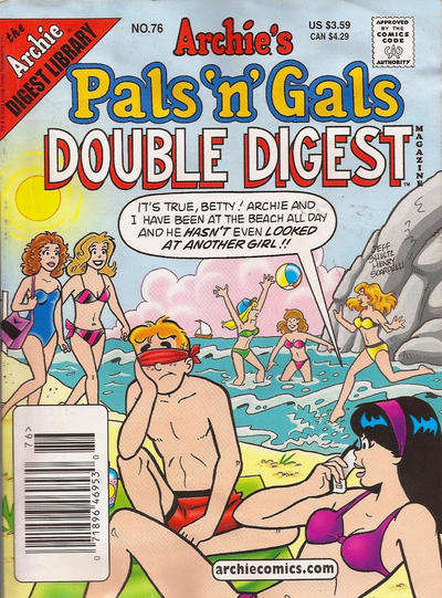 Archie’s Pals ‘n’ Gals Double Digest #76 Newsstand Edition