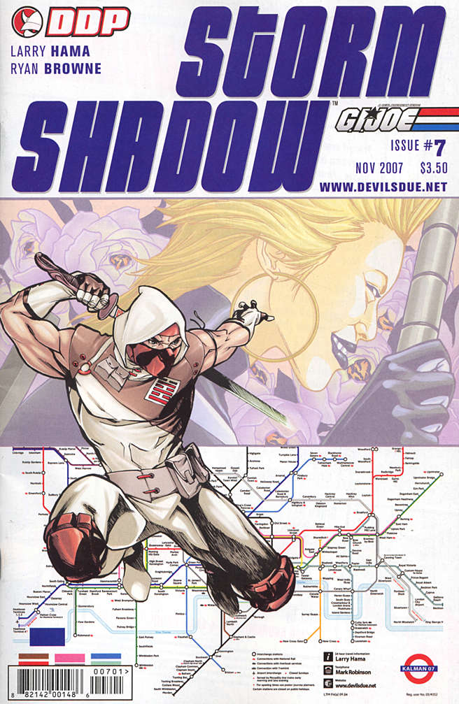 Storm Shadow Comic Book #7