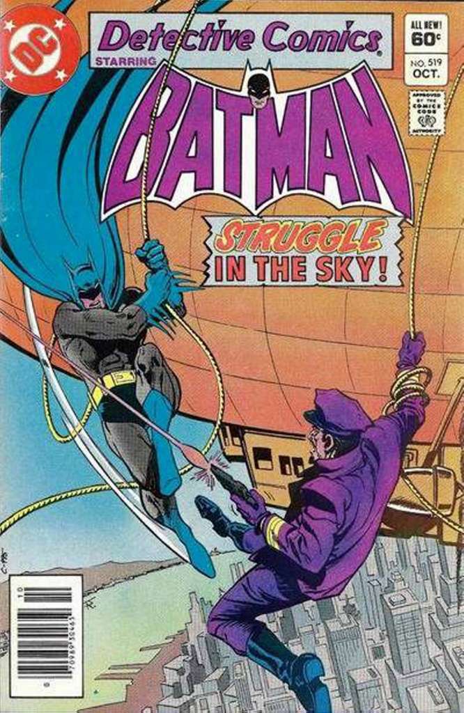 Detective Comics #519 Newsstand Edition