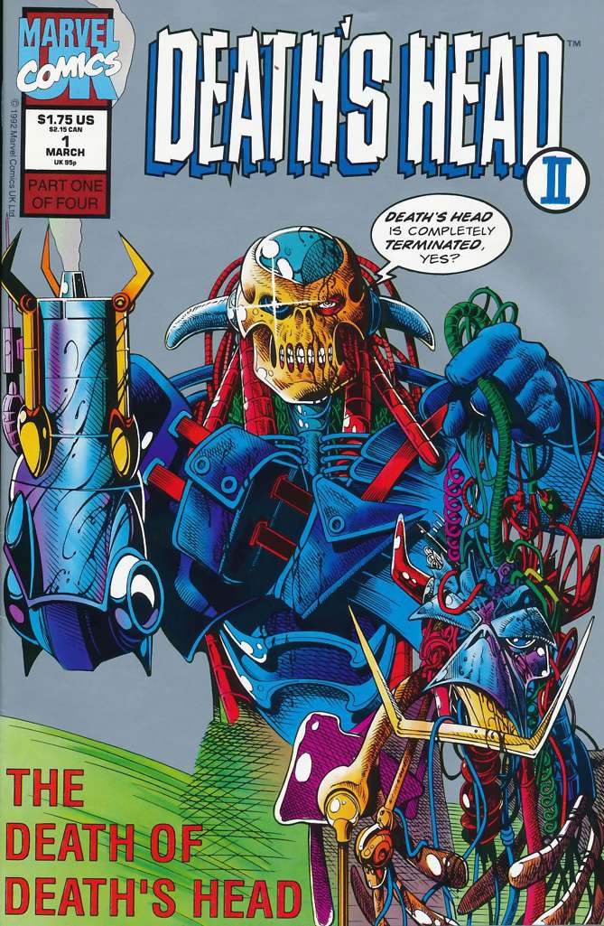 Death’s Head II (Vol. 1) #1  - 2nd printing