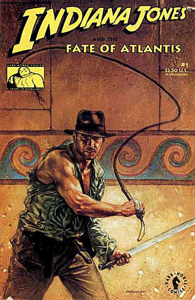 Indiana Jones and the Fate of Atlantis #1  - 2nd printing