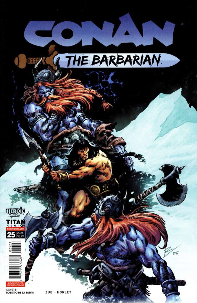 Conan: The Barbarian (Titan) #25 Variation B