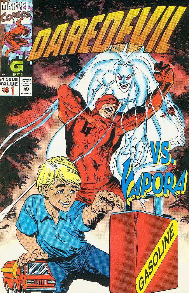Daredevil vs. Vapora #1 Variation A