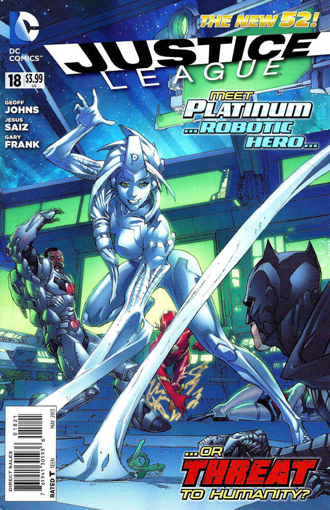 Justice League (2nd Series) #18 Variation A