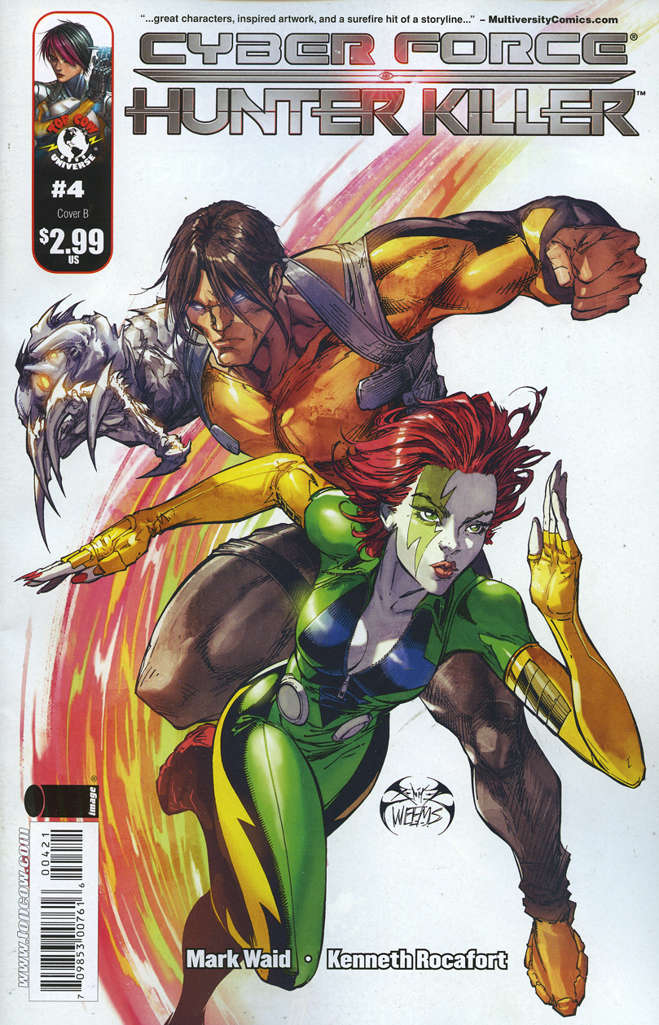 Cyberforce/Hunter-Killer #4 Variation B