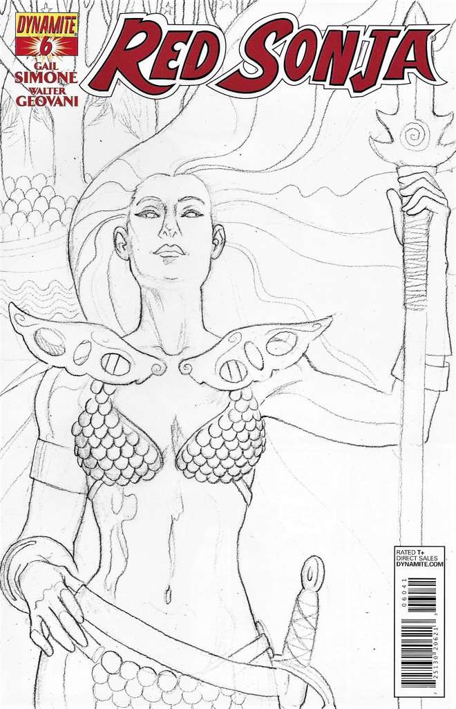 Red Sonja (Dynamite, Vol. 2) #6 Variation C