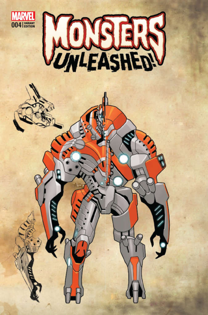 Monsters Unleashed (2nd Series) #4 Variation C