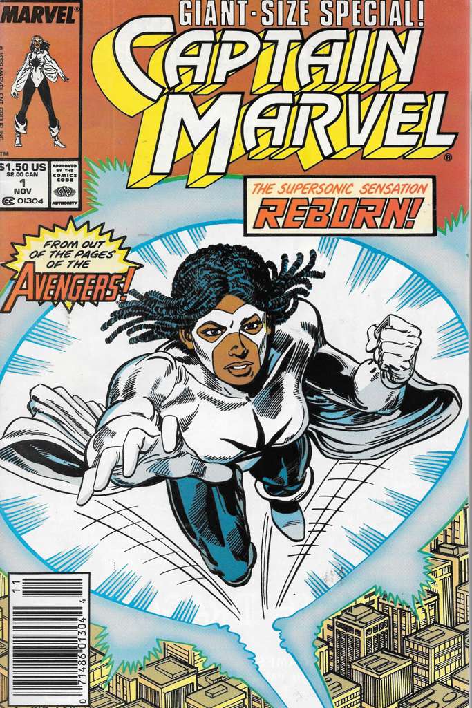 Captain Marvel (2nd Series) #1 Newsstand Edition
