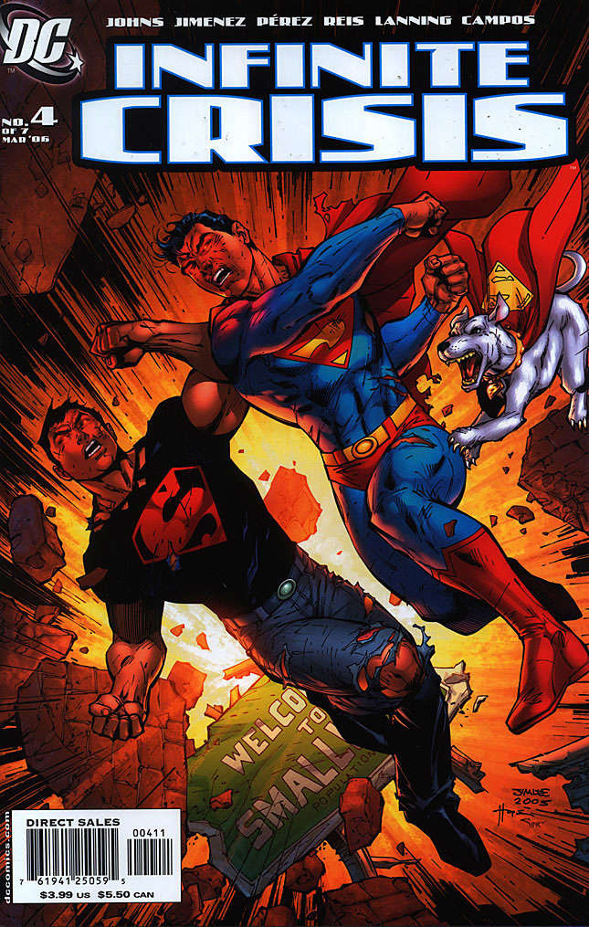Infinite Crisis #4 Variation A