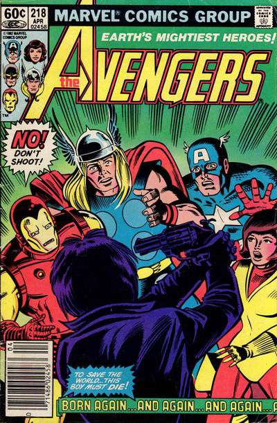The Avengers #218 Newsstand Edition