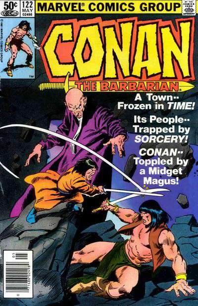 Conan the Barbarian #122 Newsstand Edition
